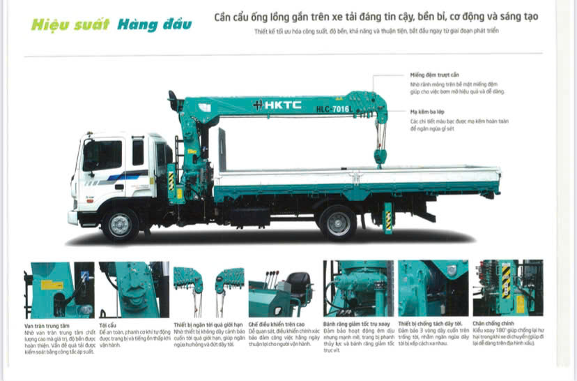 CẨU TỰ HÀNH HYUNDAI THÔNG SỐ VÀ GIÁ BÁN