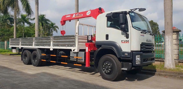 Cẩu Unic 5 tấn 5 đốt Thông số và Giá Bán