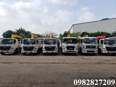 Giá Xe Hyundai gắn cẩu Soosan 15 tấn|Xe Hyundai gắn cẩu soosan 15 tấn giá dẻ