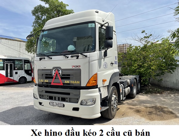 BÁN XE ĐẦU KÉO HINO CŨ ĐÃ QUA SỬ DỤNG