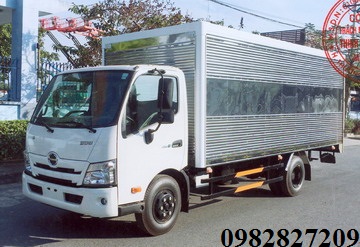 GIÁ XE TẢI HINO 4 TẤN THÙNG KÍN