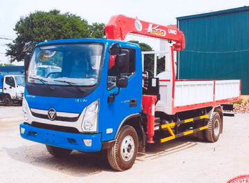 GIÁ XE TẢI THACO ONLIN 720 GẮN CẨU UNIC 3 TẤN 4 ĐỐT
