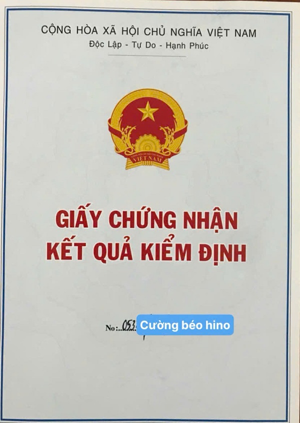 Hỗ trợ Đăng kiểm, kiểm định cẩu tại Hà Nội