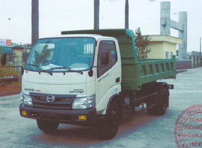 XE TẢI BEN HINO 3,5 TẤN