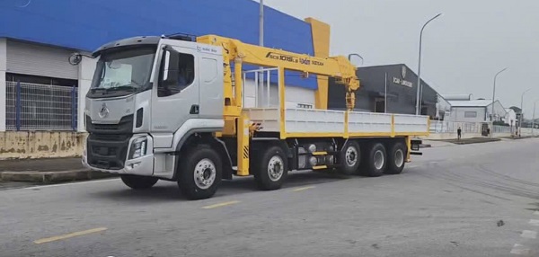 Giá Xe tải CHENGLONG gắn cẩu SOOSAN 12 tấn|Xe CHENGLONG gắn cẩu SOOSAN 12 tấn giá dẻ
