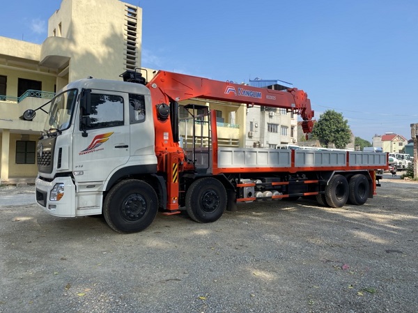 Giá Xe tải DONGFENG gắn cẩu KANGLIM 10 tấn|Xe DONGFENG gắn cẩu KANGLIM 10 tấn giá dẻ