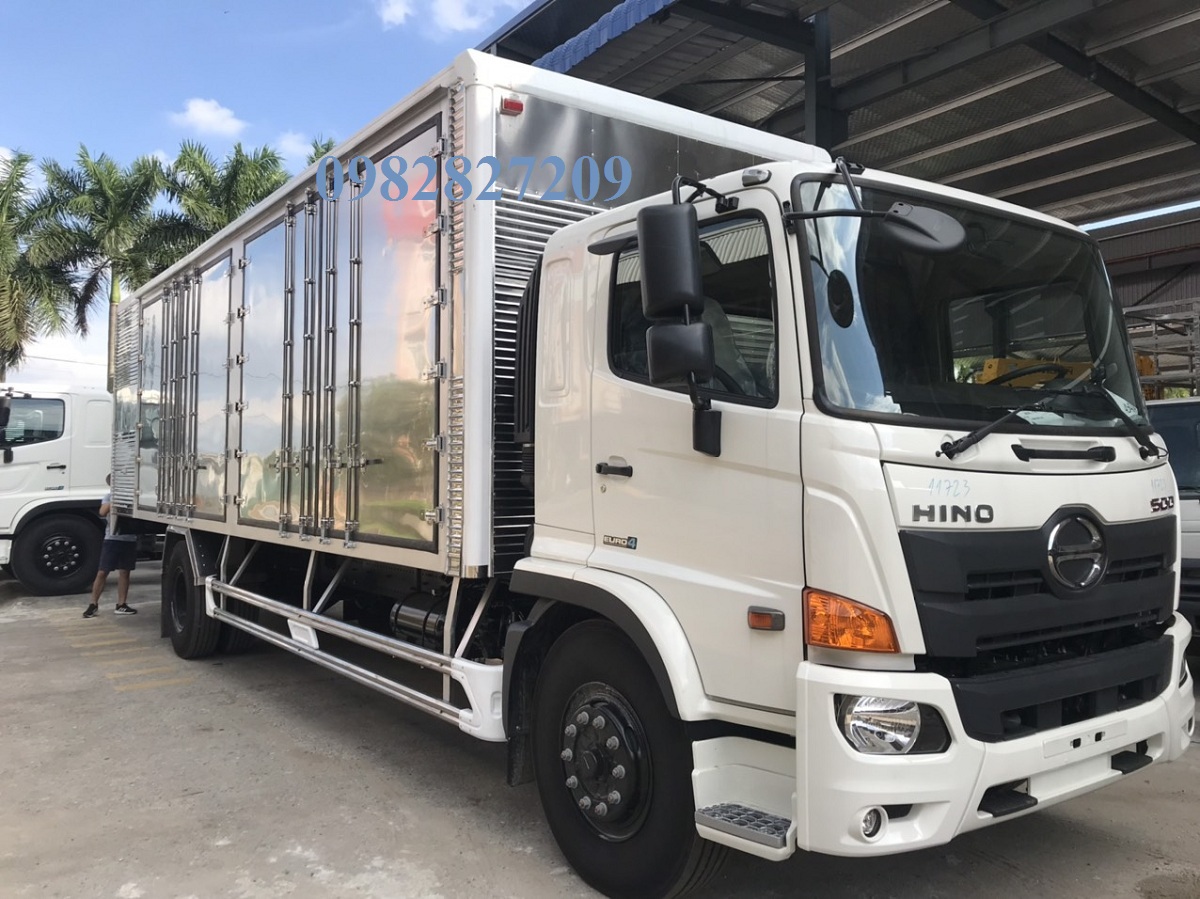 XE TẢI HINO 8 TẤN FG8JT7A THÙNG KÍN DÀI 8,6M 4 CỬA HÔNG