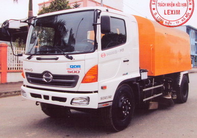 Xe tải hino FG quét đường 11 khối