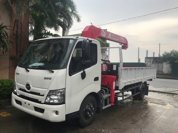 Giá Xe Hino gắn cẩu UNIC 3 tấn|Xe Hino gắn cẩu UNIC 3 tấn giá dẻ