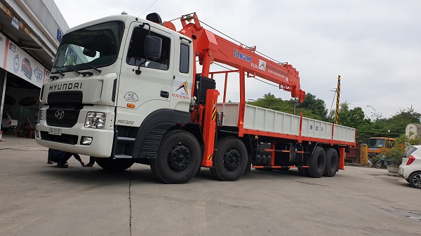 Giá Xe Hyundai gắn cẩu Kanglim 12 tấn|Xe Hyundai gắn cẩu Kanglim 12 tấn giá dẻ