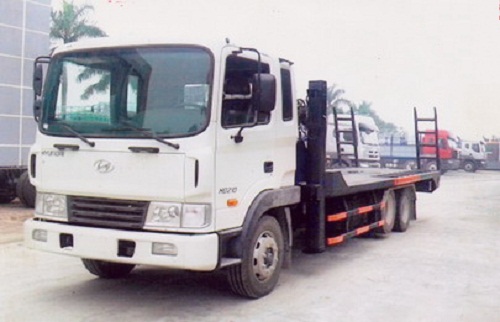 Xe tải hyundai HD210 chở xe máy chuyên dùng