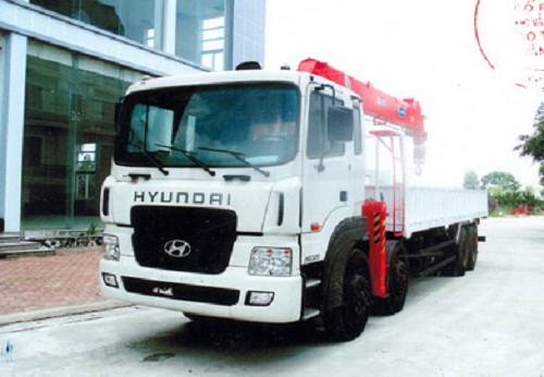 XE TẢI HYUNDAI HD320 GẮN CẨU KANGLIM