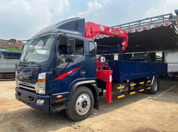 Giá Xe tải JAC gắn cẩu UNIC 3 tấn|Xe JAC gắn cẩu UNIC 3 tấn giá dẻ