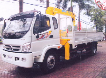 Xe tải thaco onlin 800A gắn cẩu soosan 5 tấn