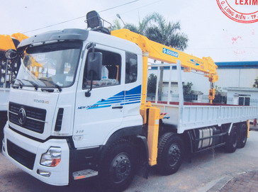 Xe tải Trường Giang gắn cẩu Soosan 10 tấn