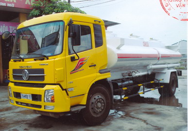 Xe téc chở xăng dầu DongFeng 10 khối